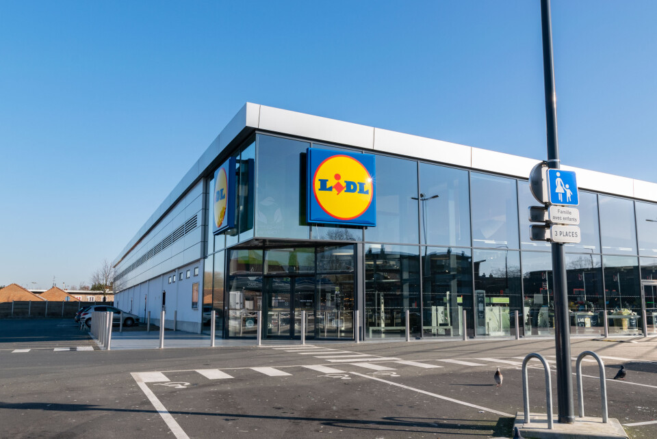 A Lidl shop in Wattrelos, France