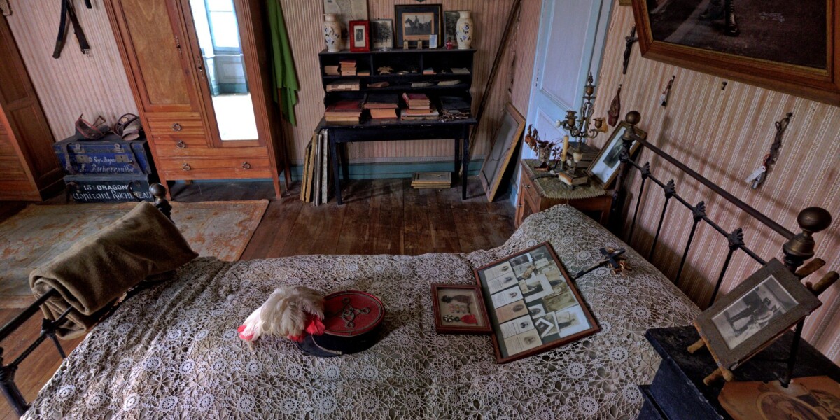 Photos: see french ww1 soldier’s bedroom left unchanged since 1918