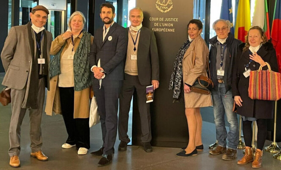 EU Britizens members at the ECJ