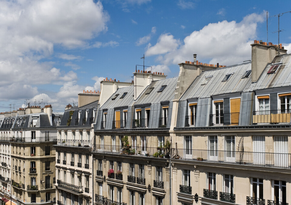 Paris rooftops