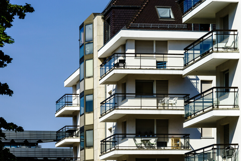 An image of a block of flats in Strasbourg