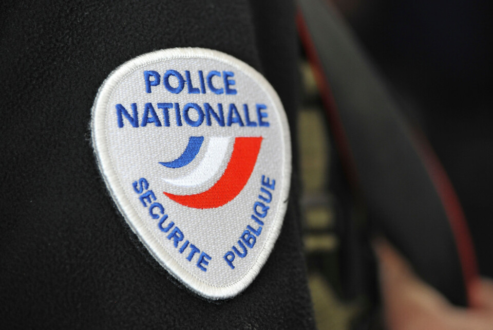 Obatala-photography / Shutterstock A photo of a Police Nationale logo on the sleeve of a police officer’s shirt