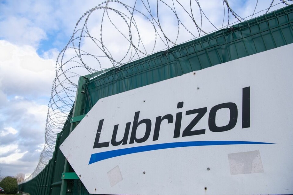 A view of the Seveso-rated Lubrizol factory in Rouen, where an explosion happened in 2019