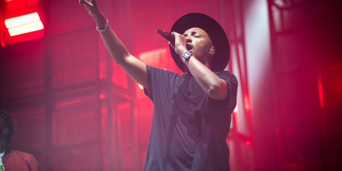 French rapper’s live concert had audio description for blind fans