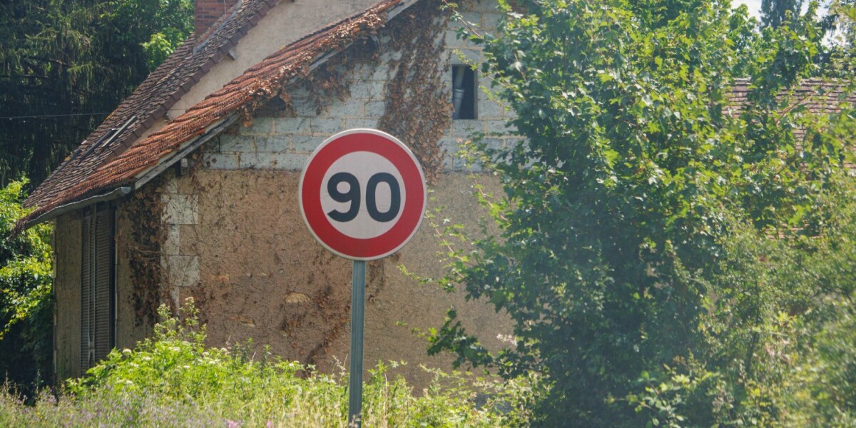 Speed limits now raised back up to 90km/h by most french departments