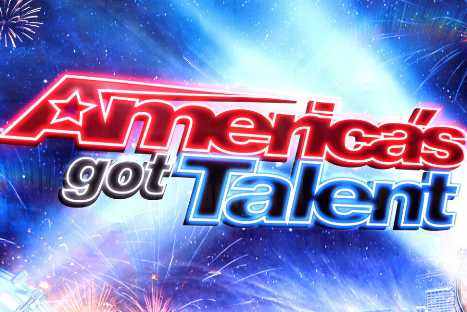 A view of the America’s Got Talent logo