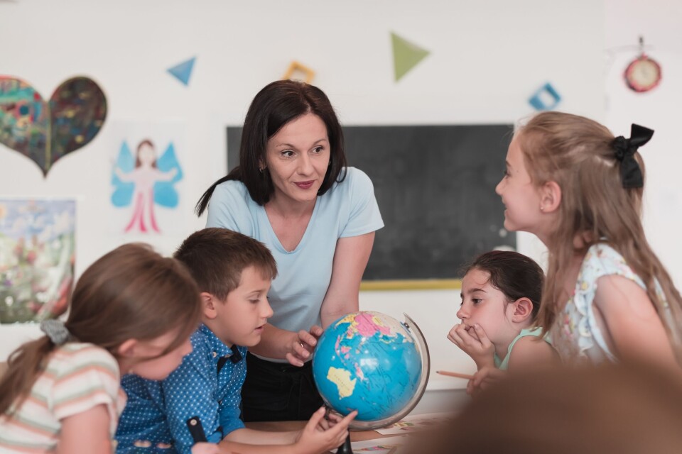 dotshock / Shutterstock Homeschooling four children