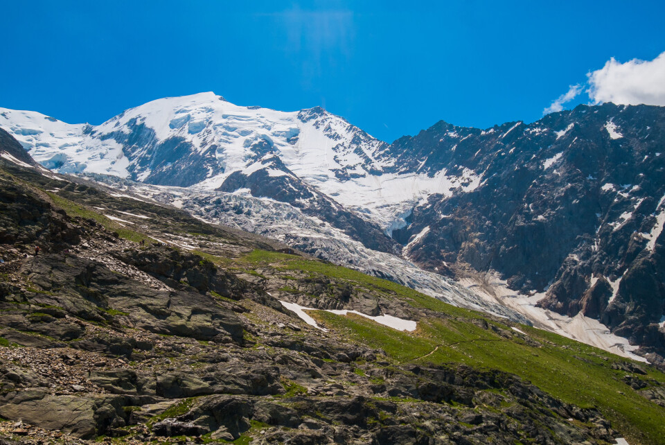 Elisa Locci / Shutterstock A view of the French side of the Mont Blanc