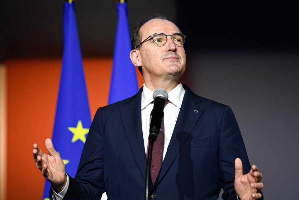 Victor Joly / Shutterstock Prime Minister Jean Castex giving a speech