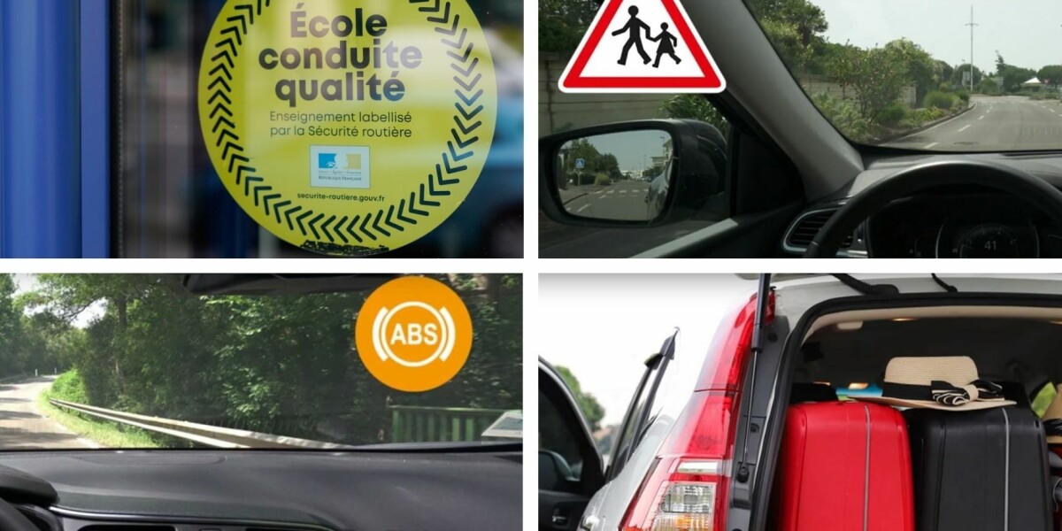 Test yourself with 5 questions from the new french theory driving test