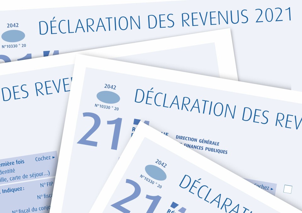 French income tax form 2021