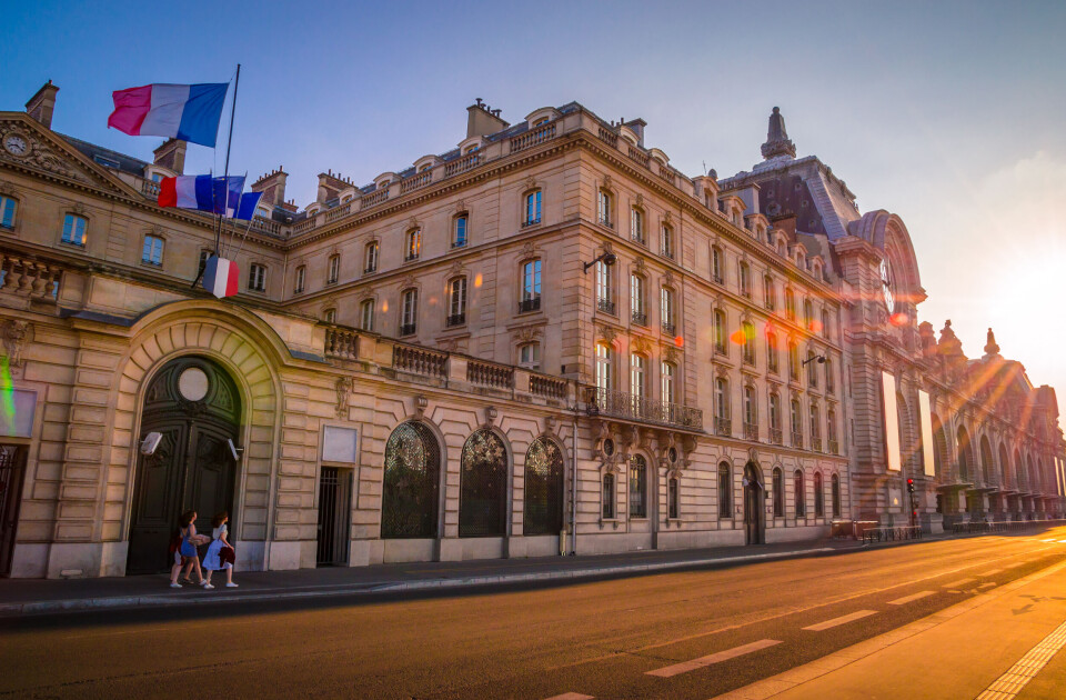 A view of the Musée d'Orsay in Paris