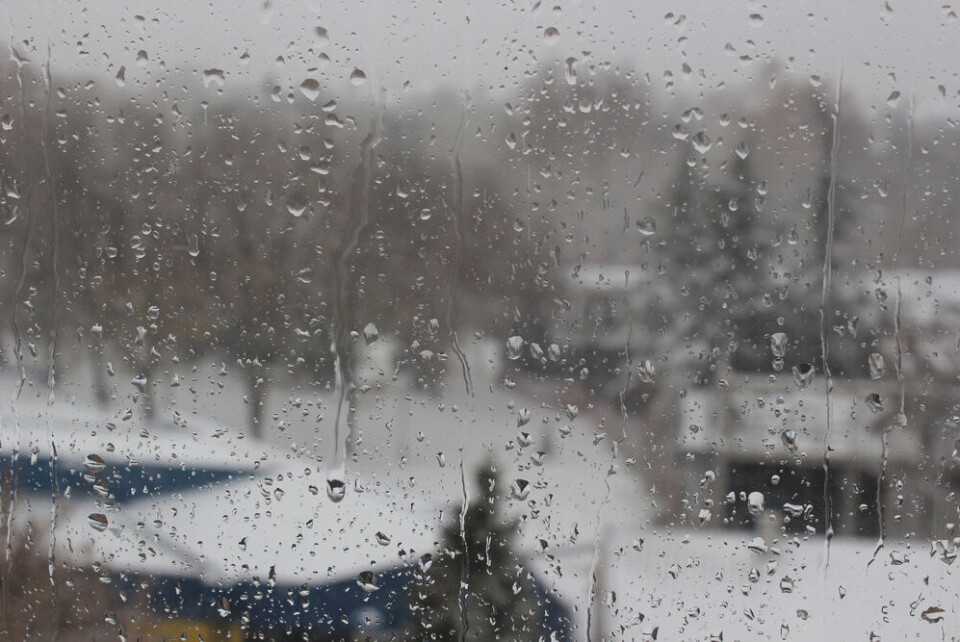 Overcrew / Shutterstock Rain in focus with blurred background behind