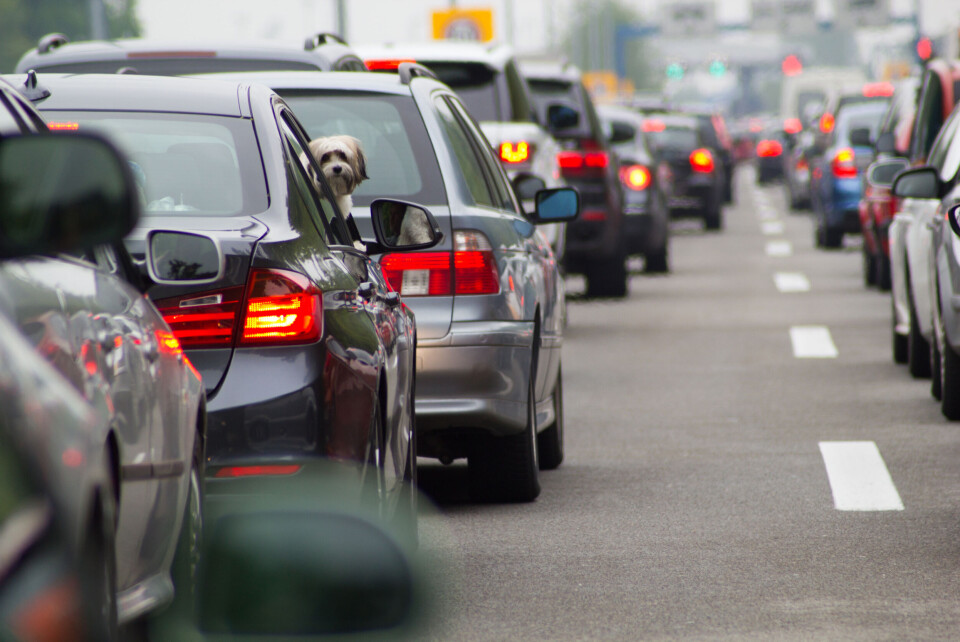 An image of a traffic jam