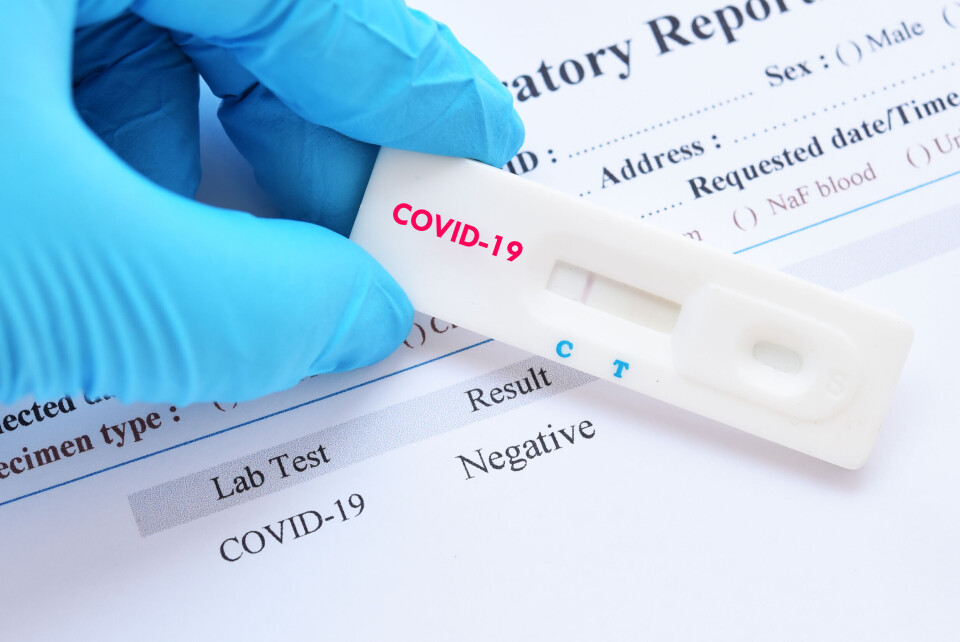 Jarun Ontakrai / Shutterstock A negative test result for Covid-19