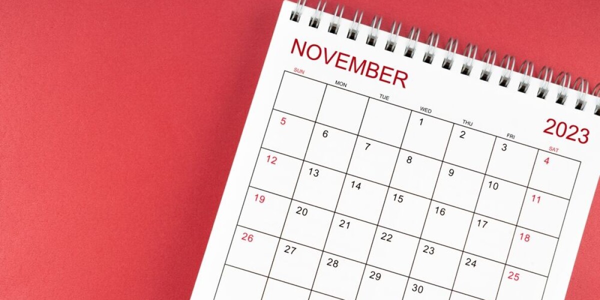 Key dates in france this november