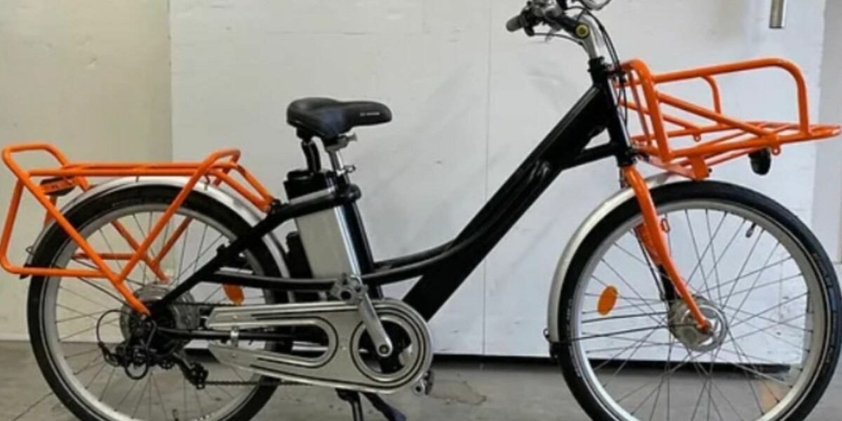 Old electric french post office bikes get ‘up-cycled’ for resale