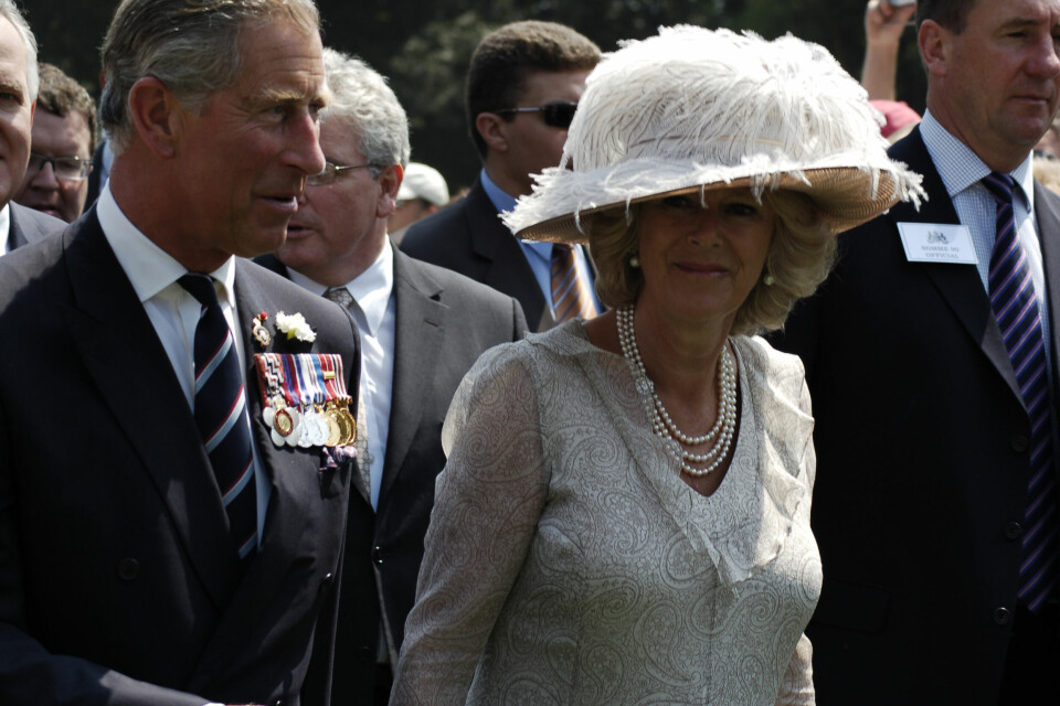 The then-Prince Charles and then-Duchess of Cornwall Camilla (now King Charles III and Queen Camilla) at a commemoration of the Battle of the Somme in France, in 2006