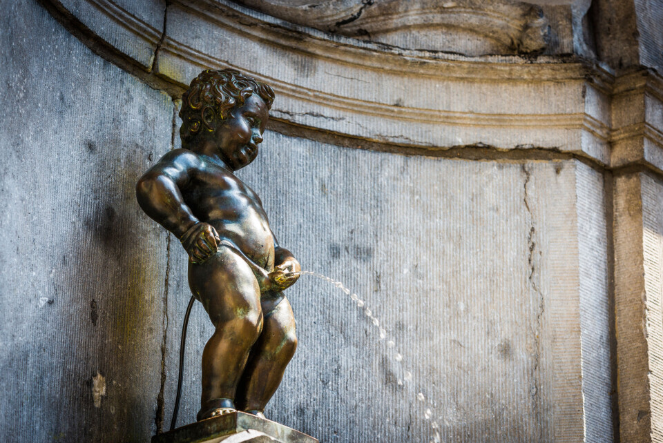 Manneken Pis (Little man Pee) Brussels