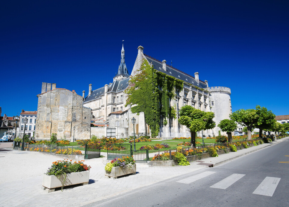 A view of the 13th century Mairie in Angoulême