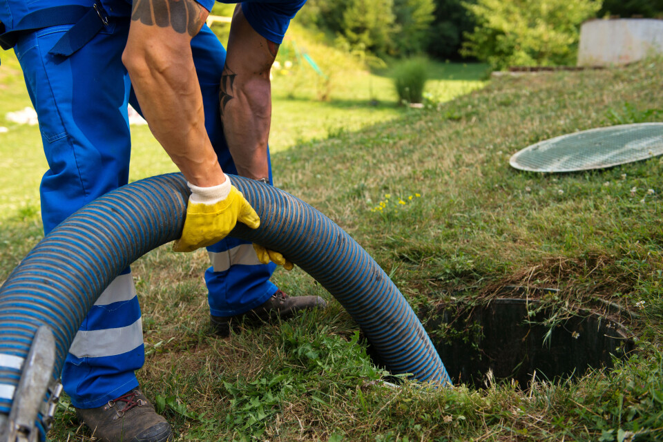 KaliAntye | Shutterstock A septic tank being emptied