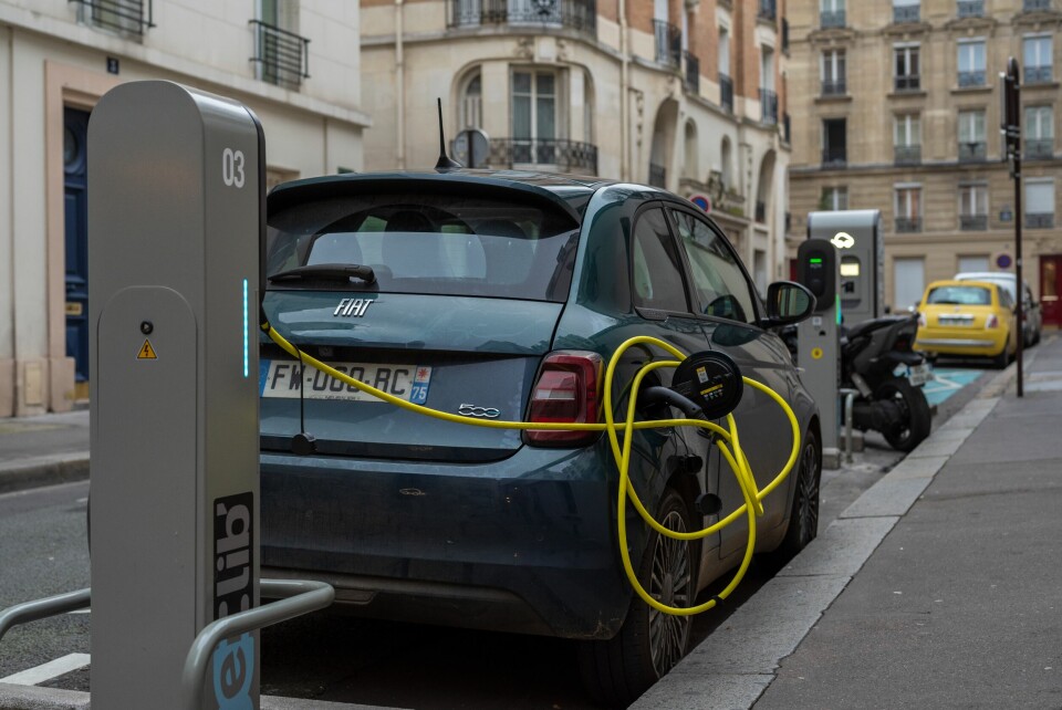 Electric car in France