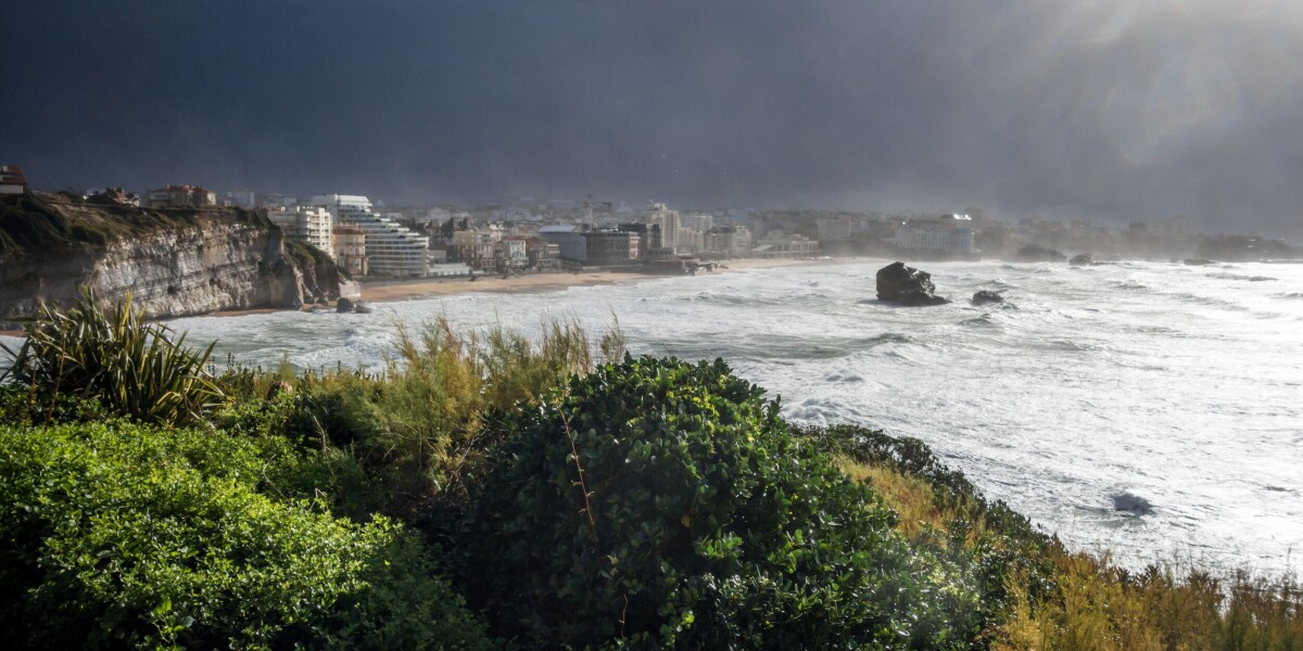 Large areas of france placed on alert over storms and strong winds
