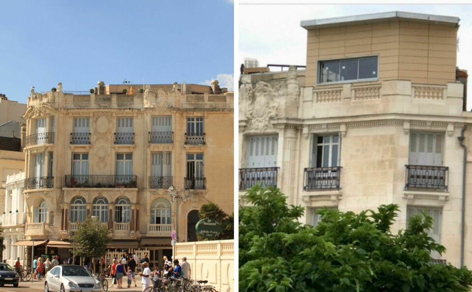 Villa Mirasol before and after