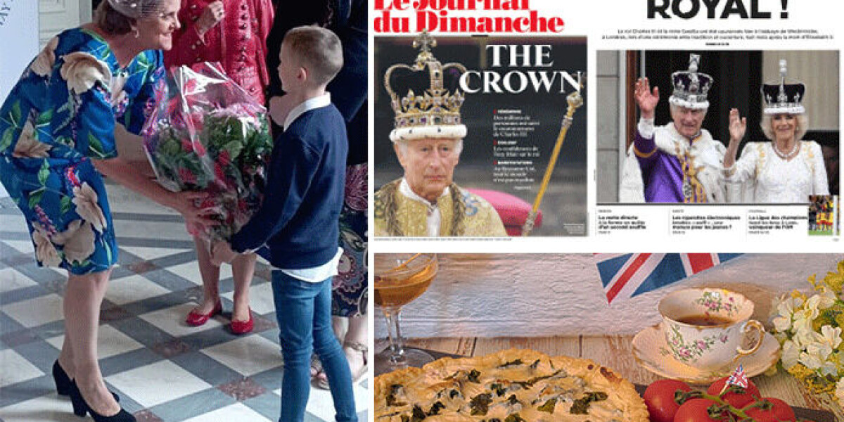 Nine million french viewers for coronation’s ‘royal fête des voisins’