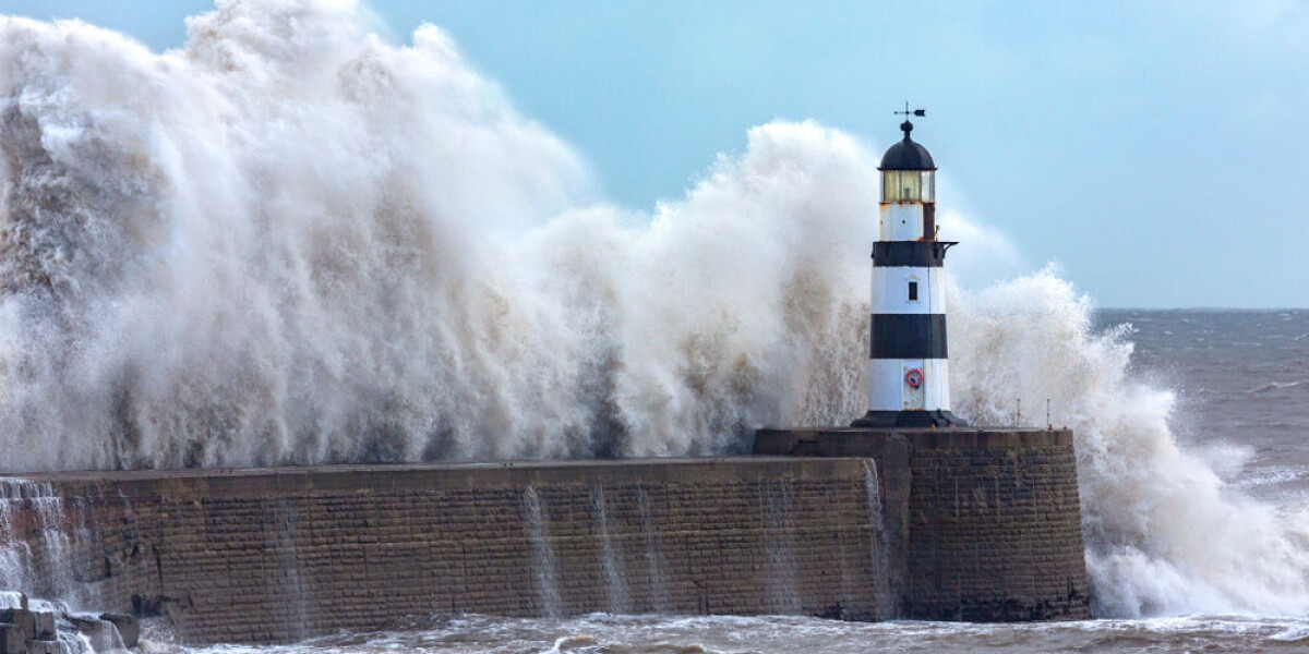 Storm pierrick hits france in week of alternating cold and warm spells