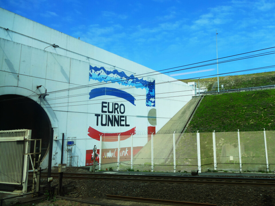 Channel Tunnel entrance