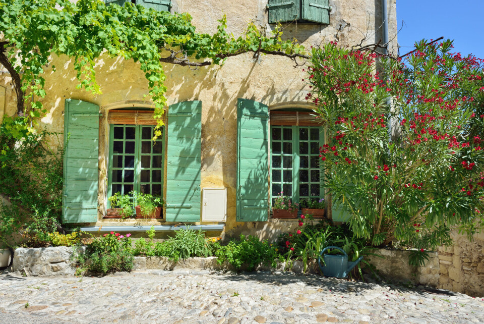 An image of a house in France