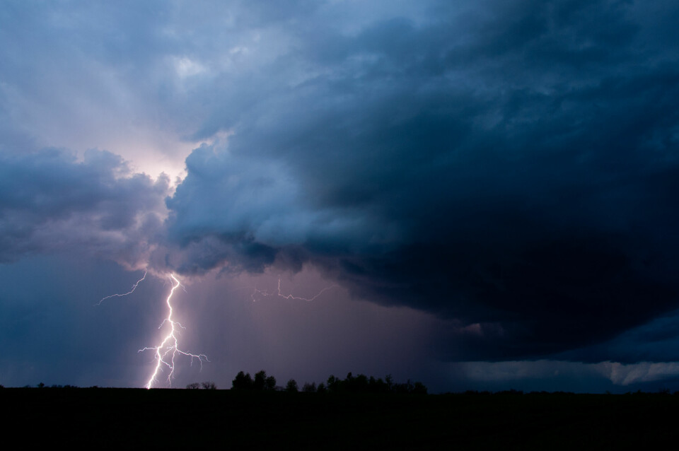 An image of a lightning strike