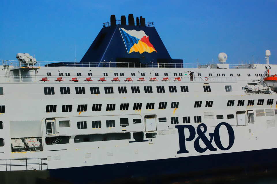 An image of a P&O ferry