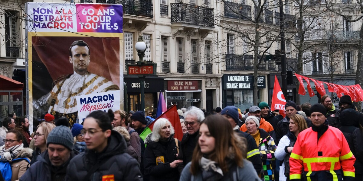 ‘workers striking against french pension reform are avoiding reality’
