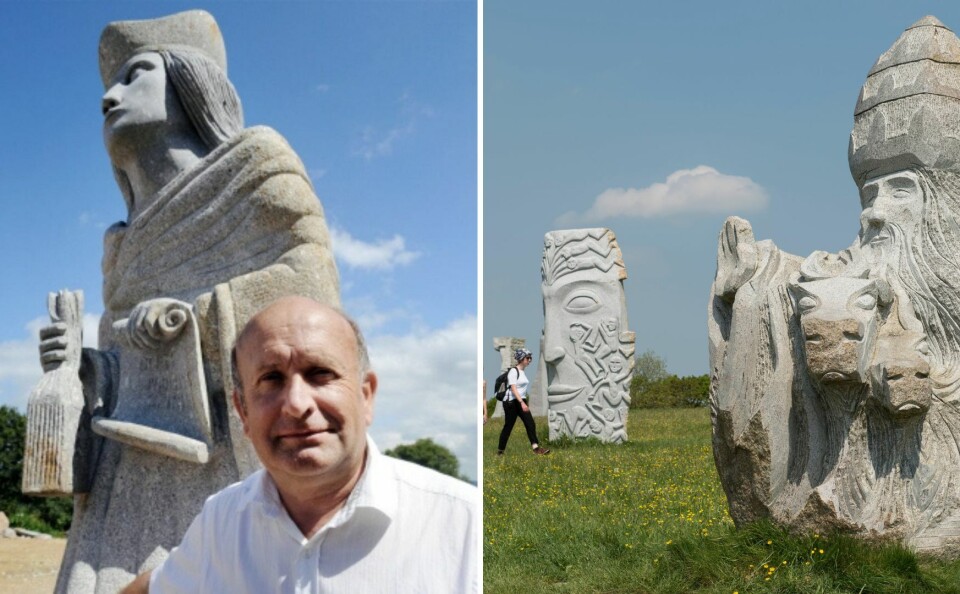 Philippe Abjean at Vallée des Saints