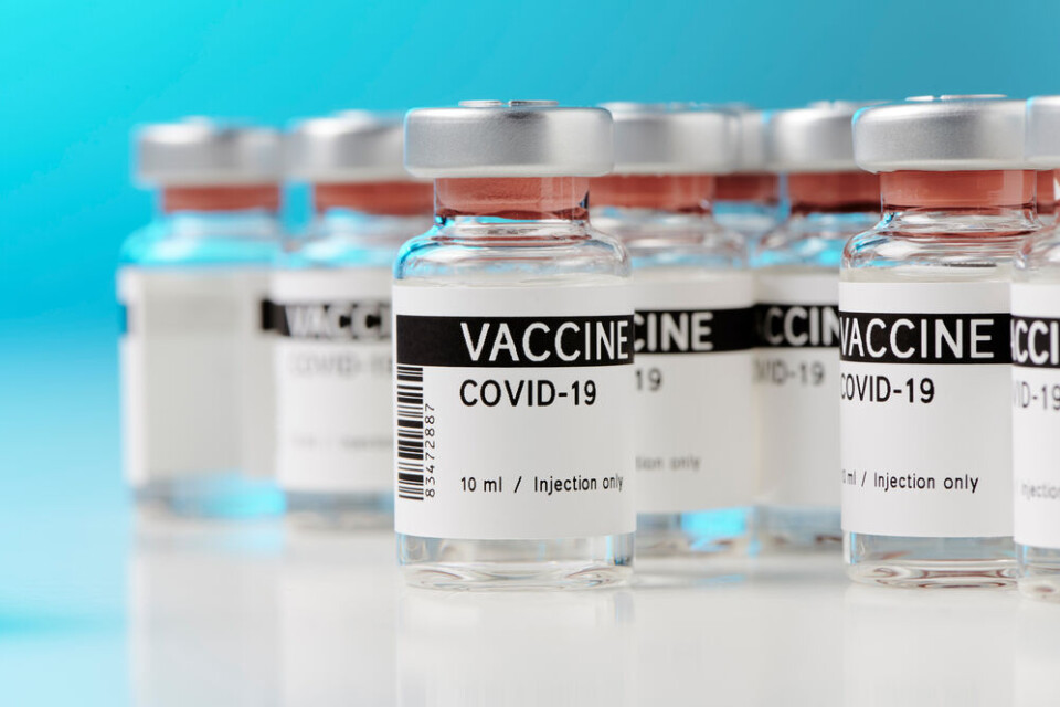 M-Foto / Shutterstock Covid vaccination bottles lined up. ‘Make Covid-19 vaccine mandatory for all’: French hospital union boss