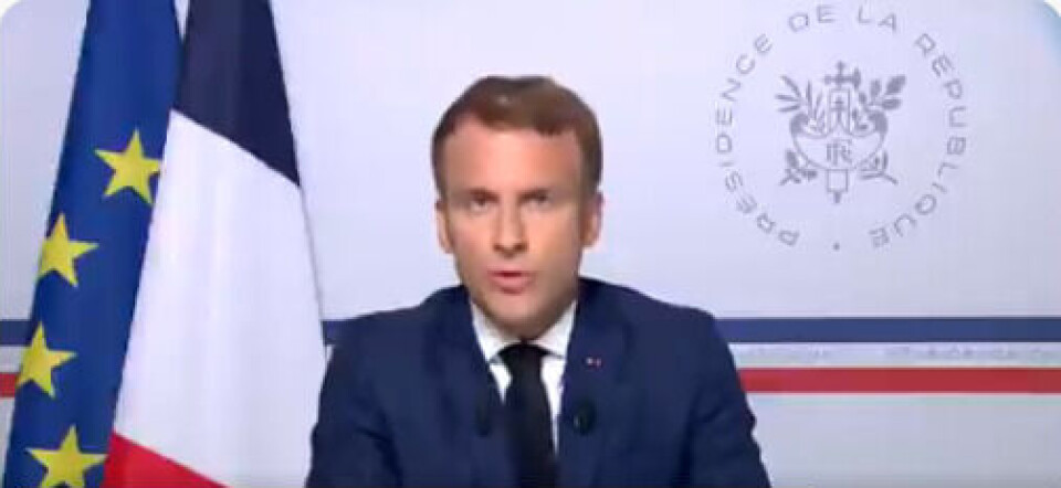 @EmmanuelMacron / Emmanuel Macron / Twitter / Screenshot