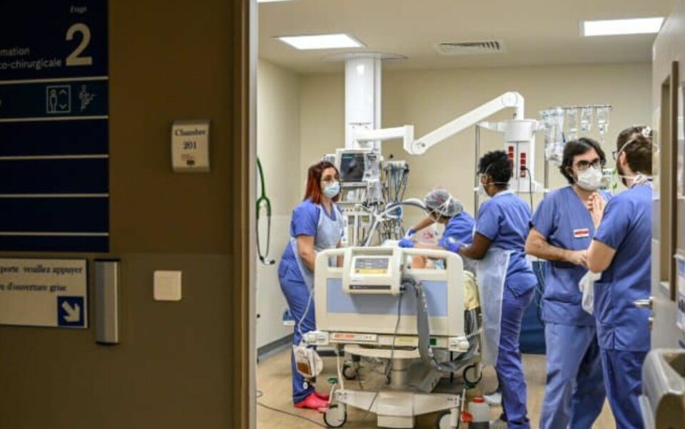An intensive care unit at Bichat hospital. Covid France: Ending lockdown now risks fourth wave warn senior medics