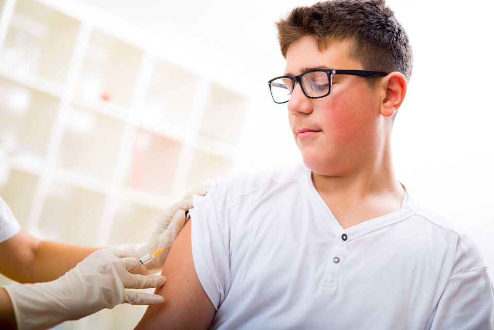 Adriaticfoto / Shutterstock A teen getting a vaccine. Moderna to seek EU approval for Covid vaccines for teenagers