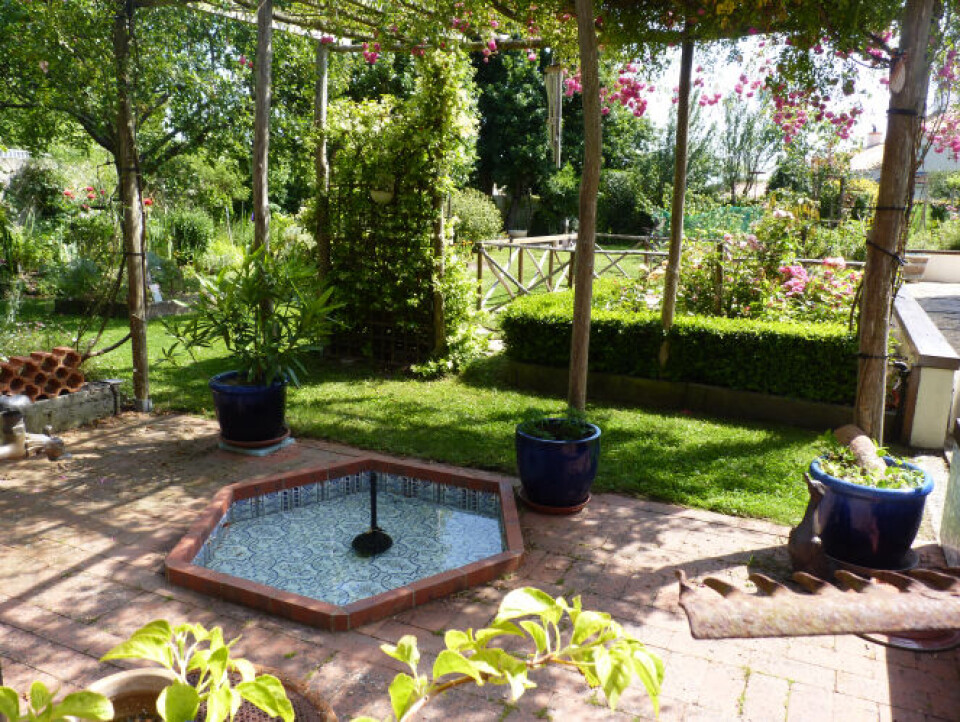 Medieval garden