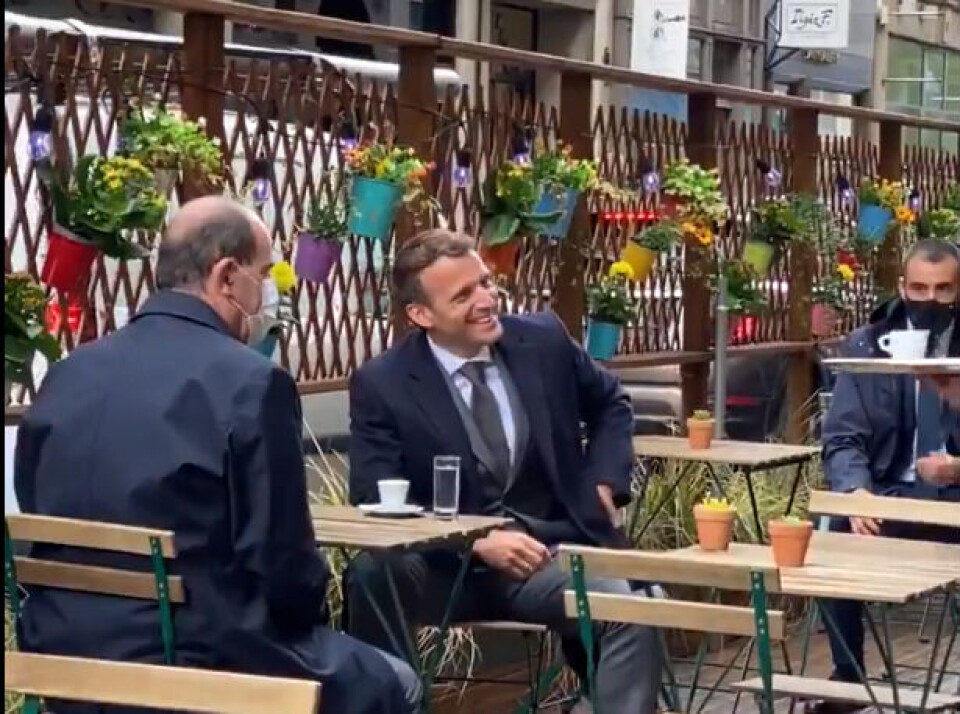 Emmanuel Macron @EmmanuelMacron / Twitter