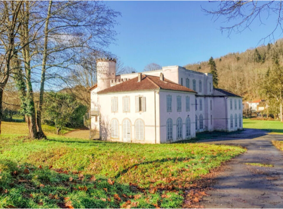 Agorastore Exterior of the Château de Nescus. 18th century château in southwest France up for auction from €90,000