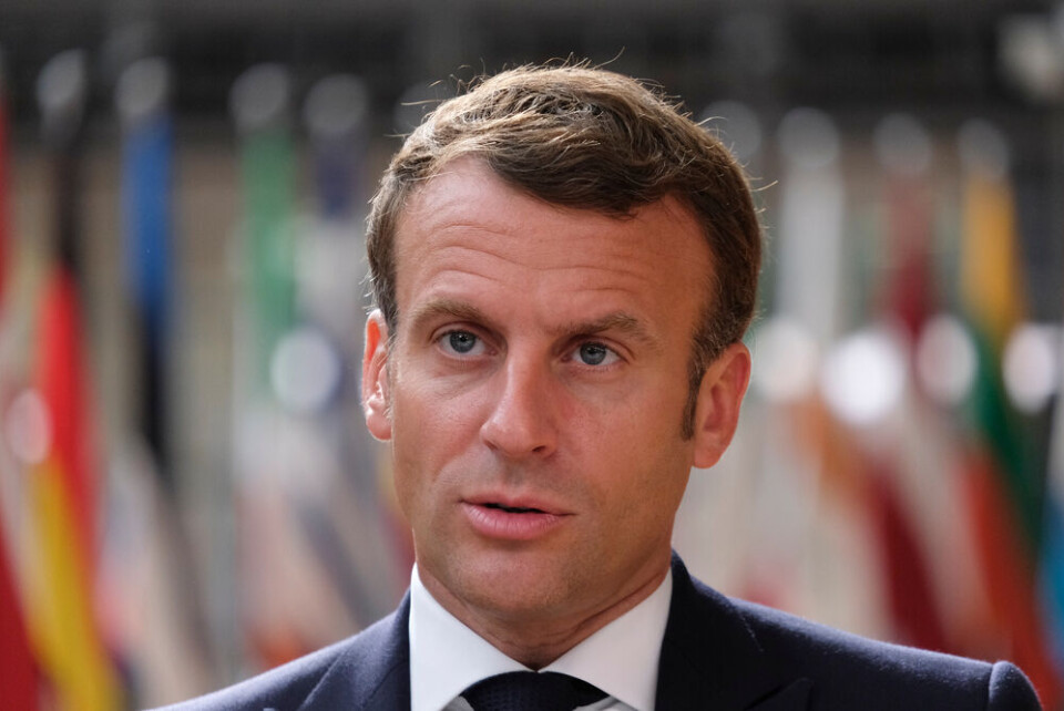 Alexandros Michailidis / Shutterstock President Macron. President Macron defends rules for French health pass after protests