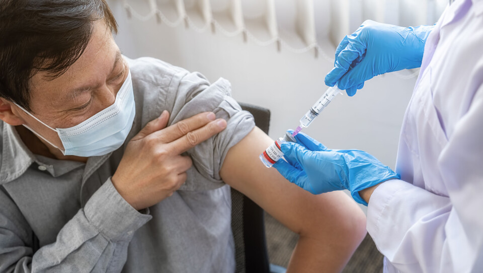 PIC SNIPE / Shutterstock A patient receives a Covid-19 vaccination