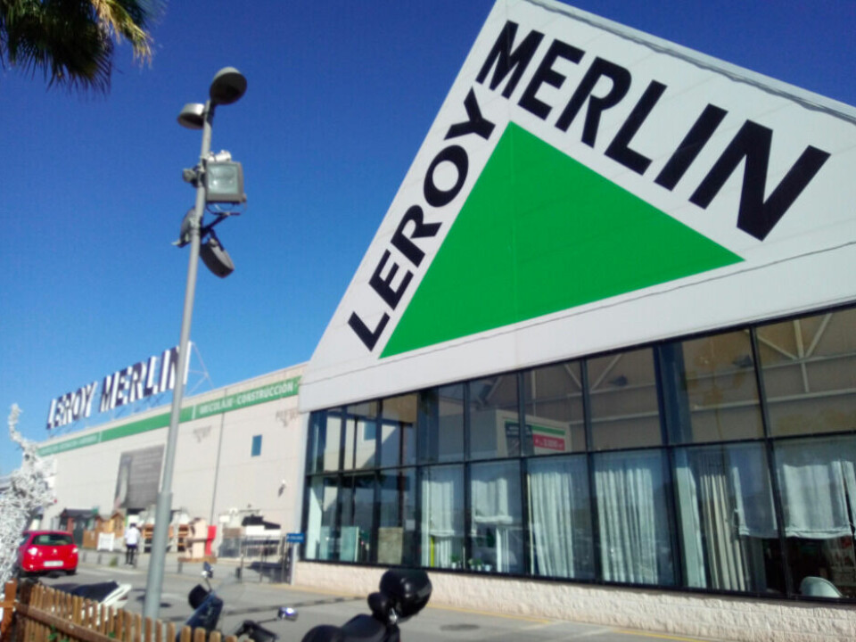 The facade of a Leroy Merlin store. DIY retailer Leroy Merlin voted France’s favourite shop for 2021