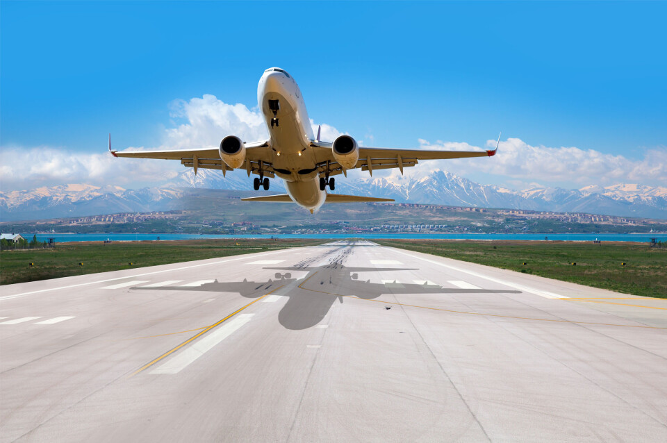 muratart / Shutterstock An image of a plane taking off