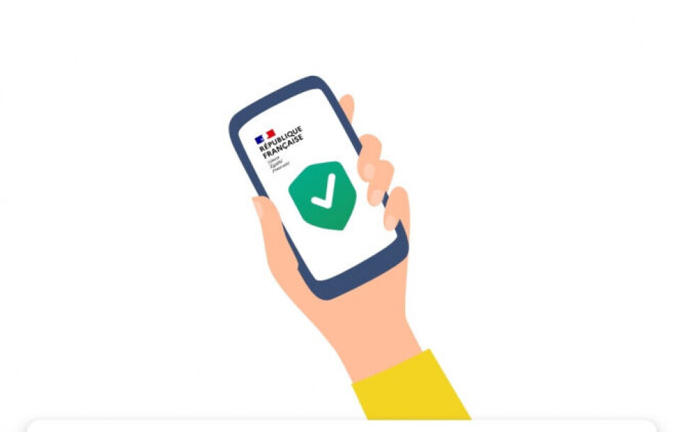 Screenshot / Tous Anti Covid France's TousAntiCovid application