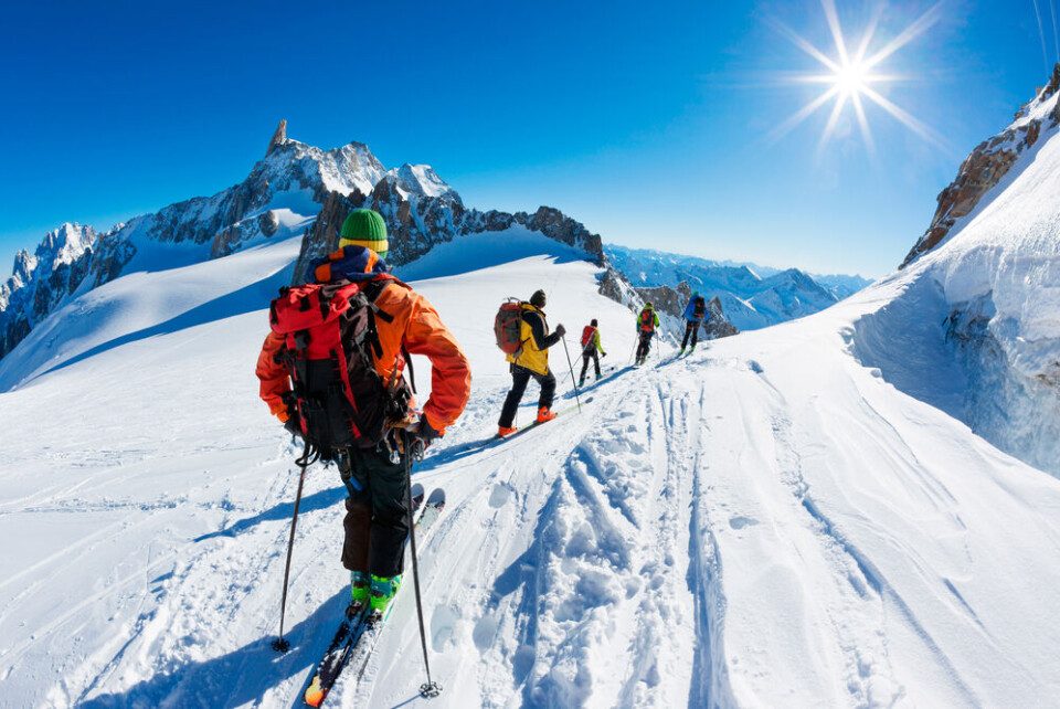Roberto Caucino / Shutterstock Skiiers in France