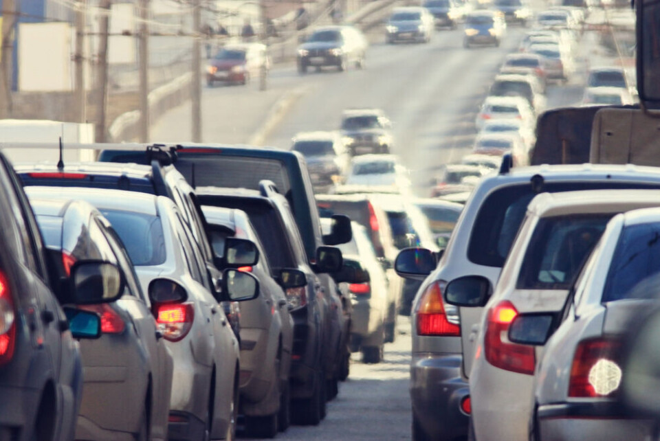 Cars on motorway. Noise pollution in France costs €156billion per year, study finds